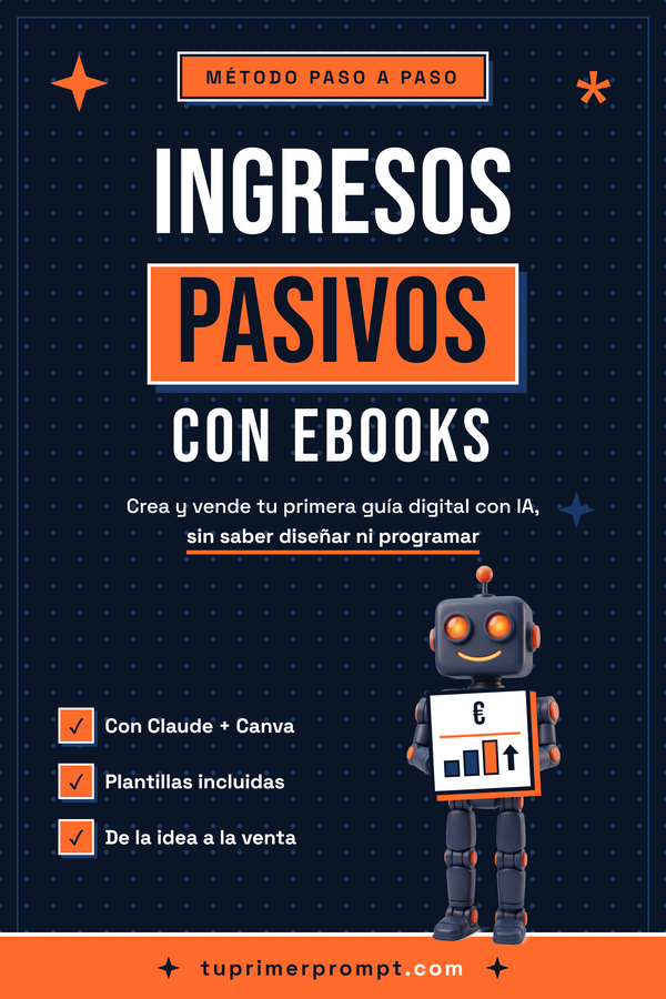 GUIA: Crea tu Ebook y genera ingresos pasivos
